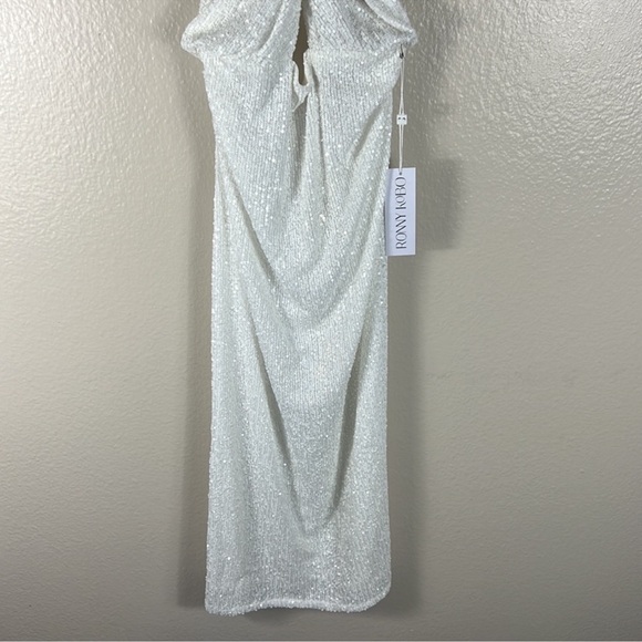 Ronny Kobo Collection Zack Sequin Halter Dress - Picture 7 of 11